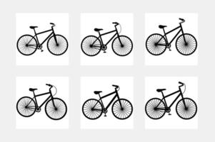bicycle design over white background vector