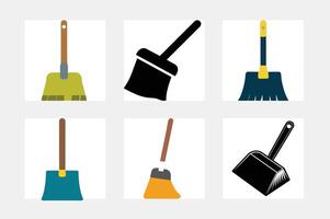 Cleaning icon set vector
