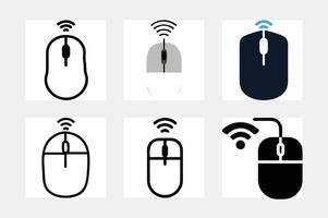 Set of Computer mouse vector