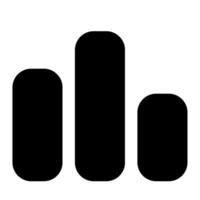 Analytics icon for web, app, infographic, etc vector