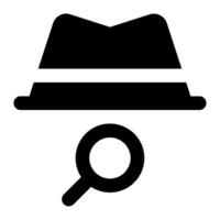 White Hat SEO icon for web, app, infographic, etc vector