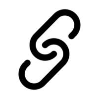 Backlink icon for web, app, infographic, etc vector