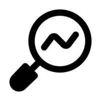 Search Trends icon for web, app, infographic, etc vector