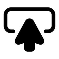 CTR icon for web, app, infographic, etc vector