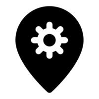 Local SEO icon for web, app, infographic, etc vector