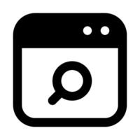 On Page SEO icon for web, app, infographic, etc vector