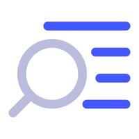 Indexing icon for web, app, infographic, etc vector