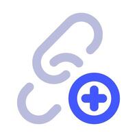 Link Building icon for web, app, infographic, etc vector