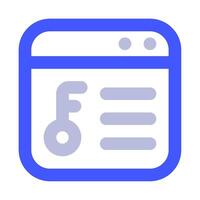Keyword Density icon for web, app, infographic, etc vector
