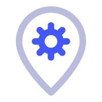 Local SEO icon for web, app, infographic, etc vector