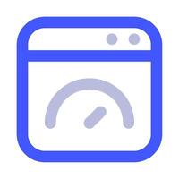 Page Speed icon for web, app, infographic, etc vector