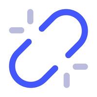 Broken Links icon for web, app, infographic, etc vector