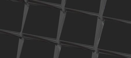 Gray carbon abstract geometric background with soar rectangle surfaces with corners, stripes, lines in hard light, black shadows, glow light, contrast in elegant simple modern minima photo