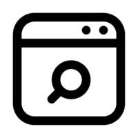 On Page SEO icon for web, app, infographic, etc vector