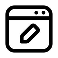 Blog icon for web, app, infographic, etc vector