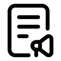 Content Marketing icon for web, app, infographic, etc vector