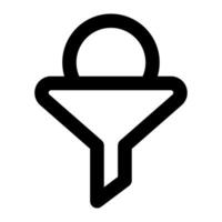 Conversion Rate icon for web, app, infographic, etc vector