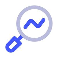 Search Trends icon for web, app, infographic, etc vector