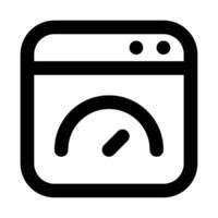 Page Speed icon for web, app, infographic, etc vector