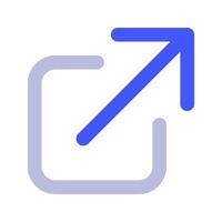 Redirects icon for web, app, infographic, etc vector