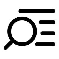 Indexing icon for web, app, infographic, etc vector