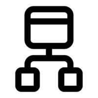 Site Structure icon for web, app, infographic, etc vector