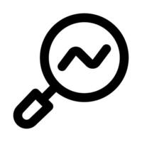 Search Trends icon for web, app, infographic, etc vector