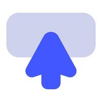 CTR icon for web, app, infographic, etc vector