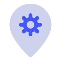 Local SEO icon for web, app, infographic, etc vector