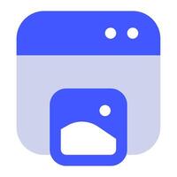 Image Optimization icon for web, app, infographic, etc vector