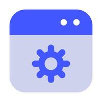 Technical SEO icon for web, app, infographic, etc vector