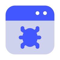 Crawl Errors icon for web, app, infographic, etc vector