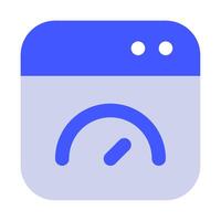 Page Speed icon for web, app, infographic, etc vector