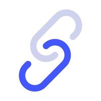 Backlink icon for web, app, infographic, etc vector