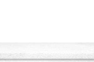 cement shelf table isolated on a white backgrounds photo