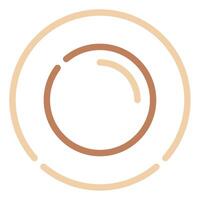 Plate icon for web, app, infographic, etc vector