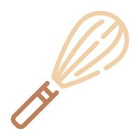 Whisk icon for web, app, infographic, etc vector