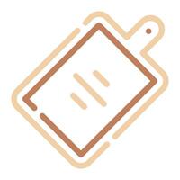 Cutting Board icon for web, app, infographic, etc vector