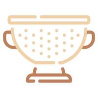 Colander icon for web, app, infographic, etc vector