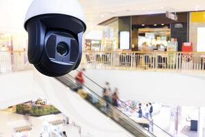 3d rendering security camera or cctv camera photo
