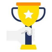 Champion icon for web, app, infographic, etc vector