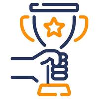 Champion icon for web, app, infographic, etc vector