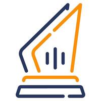 Plaque icon for web, app, infographic, etc vector