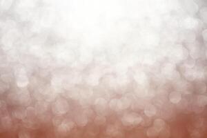 Orange color abstract bacground withe blurred defocused bokeh light for template. photo