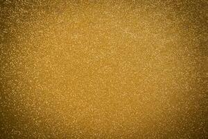 Abstract twinkled bright background with bokeh defocused golden lights photo