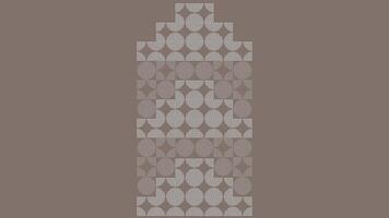 Geometric Elegance an abstract in Symmetry and Pattern vector