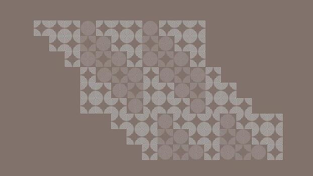 Geometric Elegance an abstract in Symmetry and Pattern vector