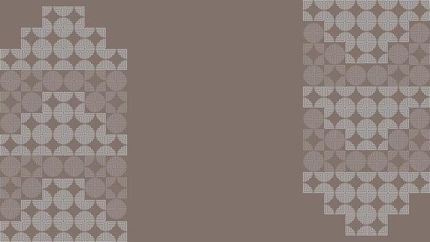 Geometric Elegance an abstract in Symmetry and Pattern vector