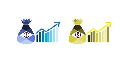 Financial performance, statistic report, boost business productivity, mutual fund, return on investment, finance consolidation, budget planning, vector