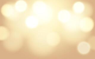 Golden bokeh on black background, eps 10 illustration bokeh particles, Background decoration vector